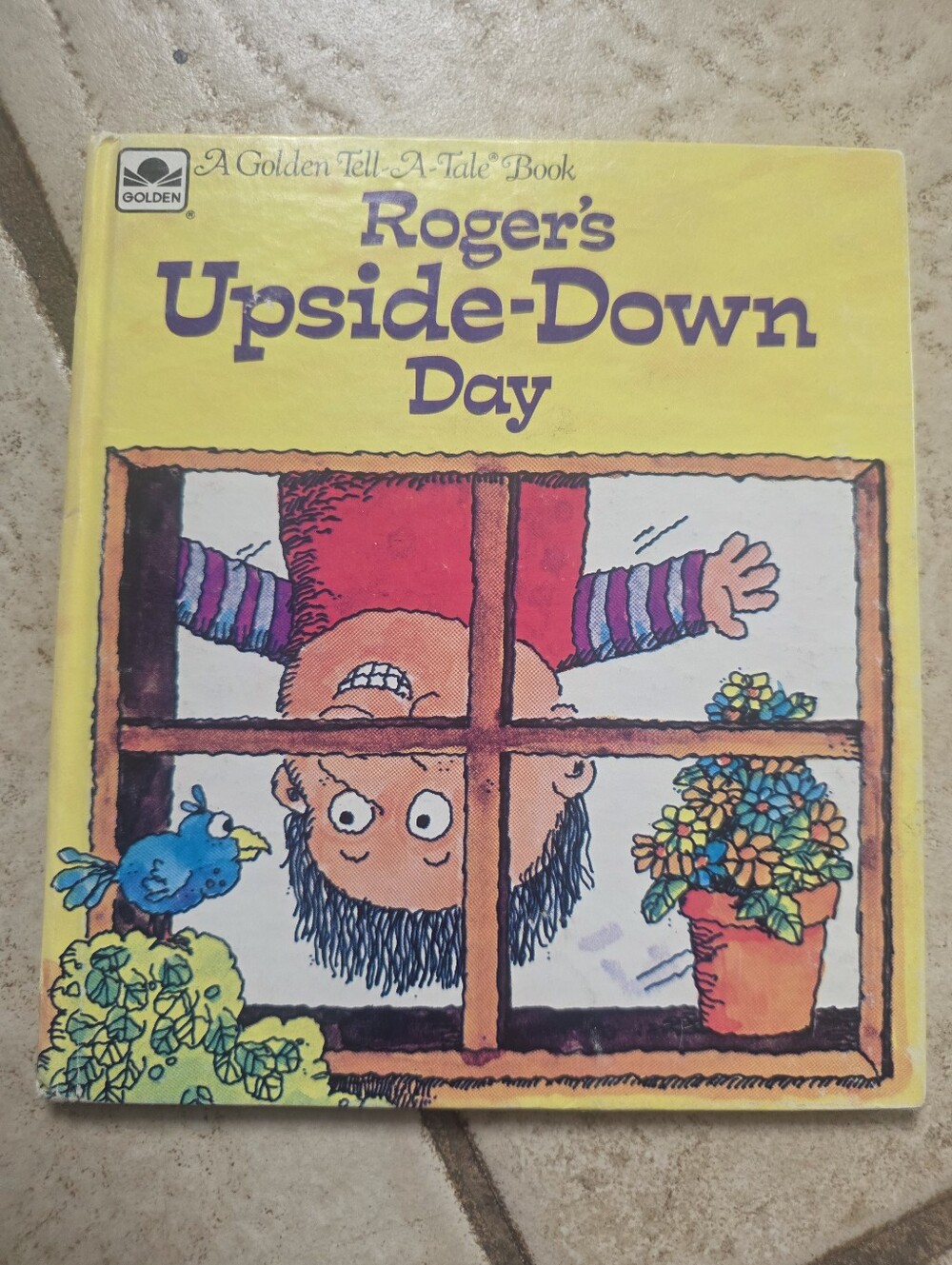 Roger's Upside-Down Day - Yellow Children's Picture Book